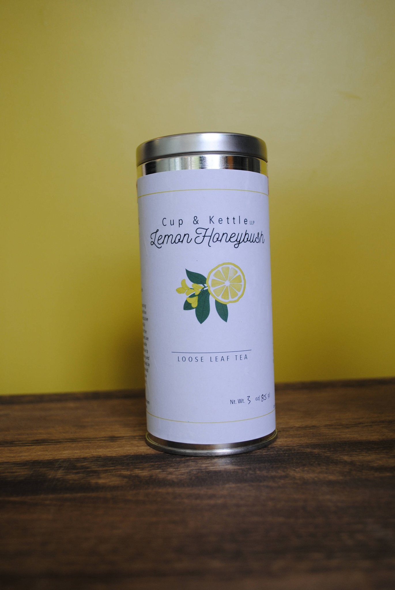 Lemon Honeybush Tea 3 oz Tin - TC Exchange