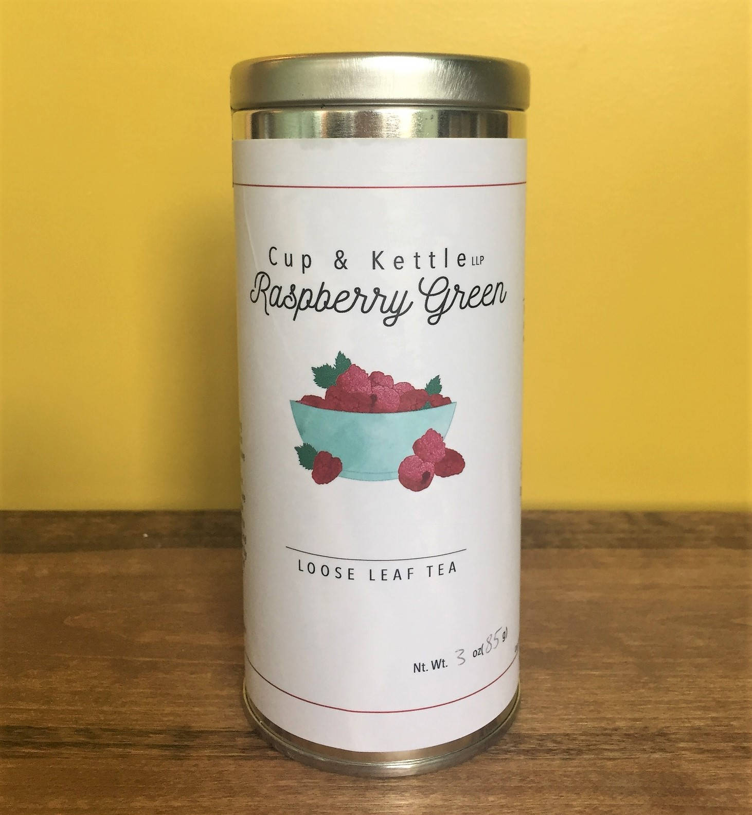 Raspberry Green Tea 3 oz Tin - TC Exchange